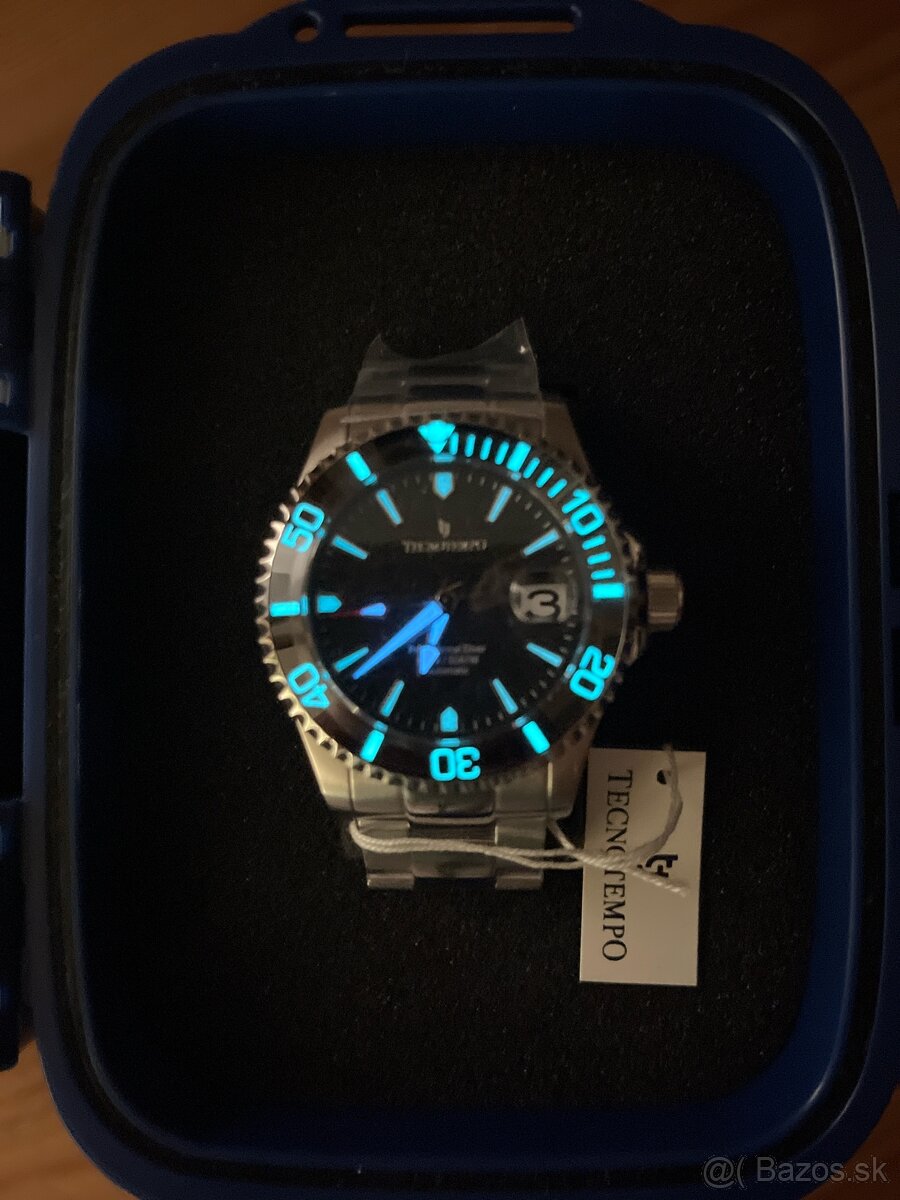Tecnotempo Automatic 500M (Seiko NH35, Zafír) – NOVÉ - 11