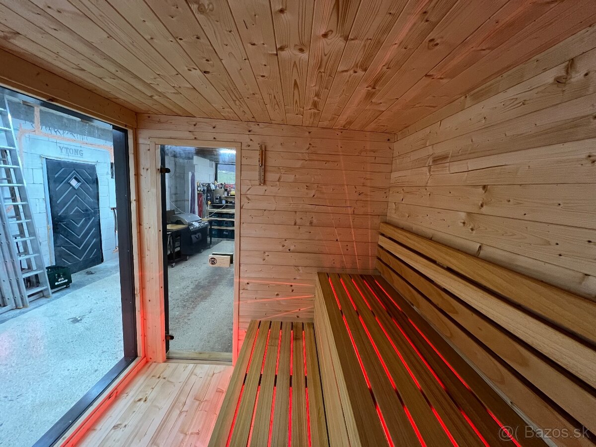 Venkovní finská sauna - 11