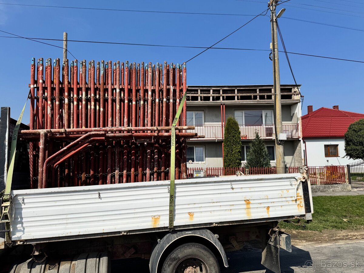 Talianske stavebné fasádne široké lešenie - 11