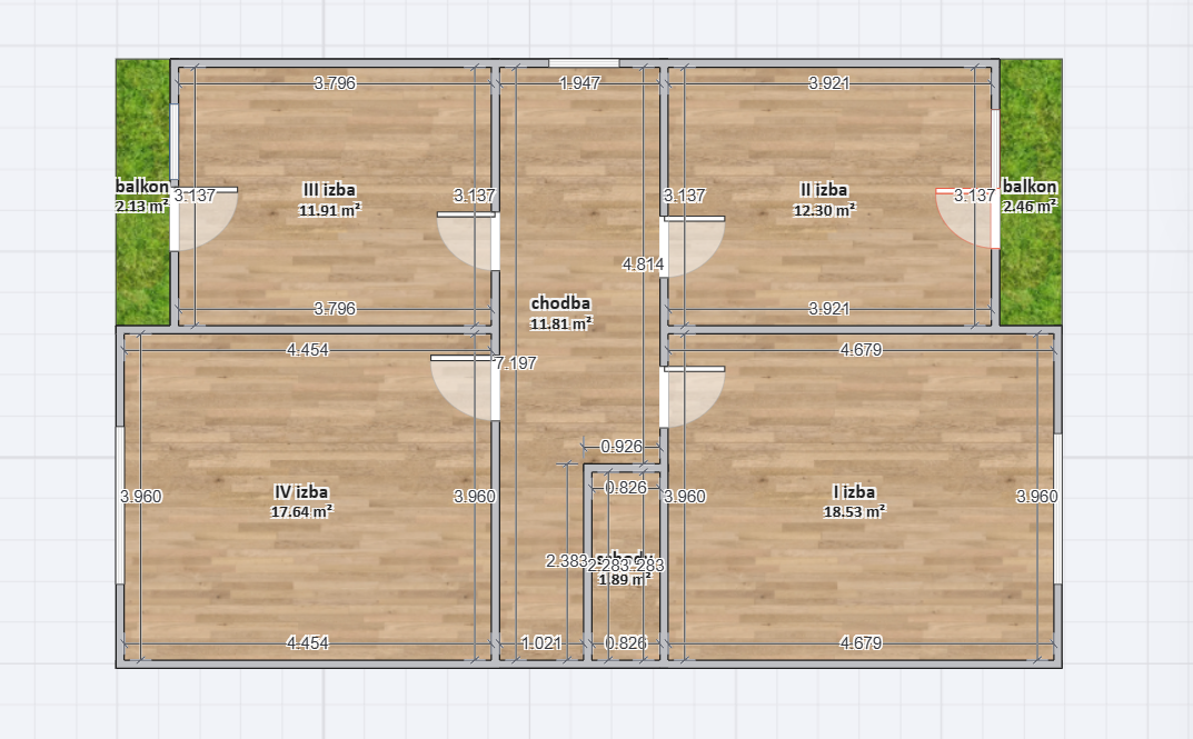 Na predaj poschodový rodinný dom – radová zástavba (dvojdom) - 11