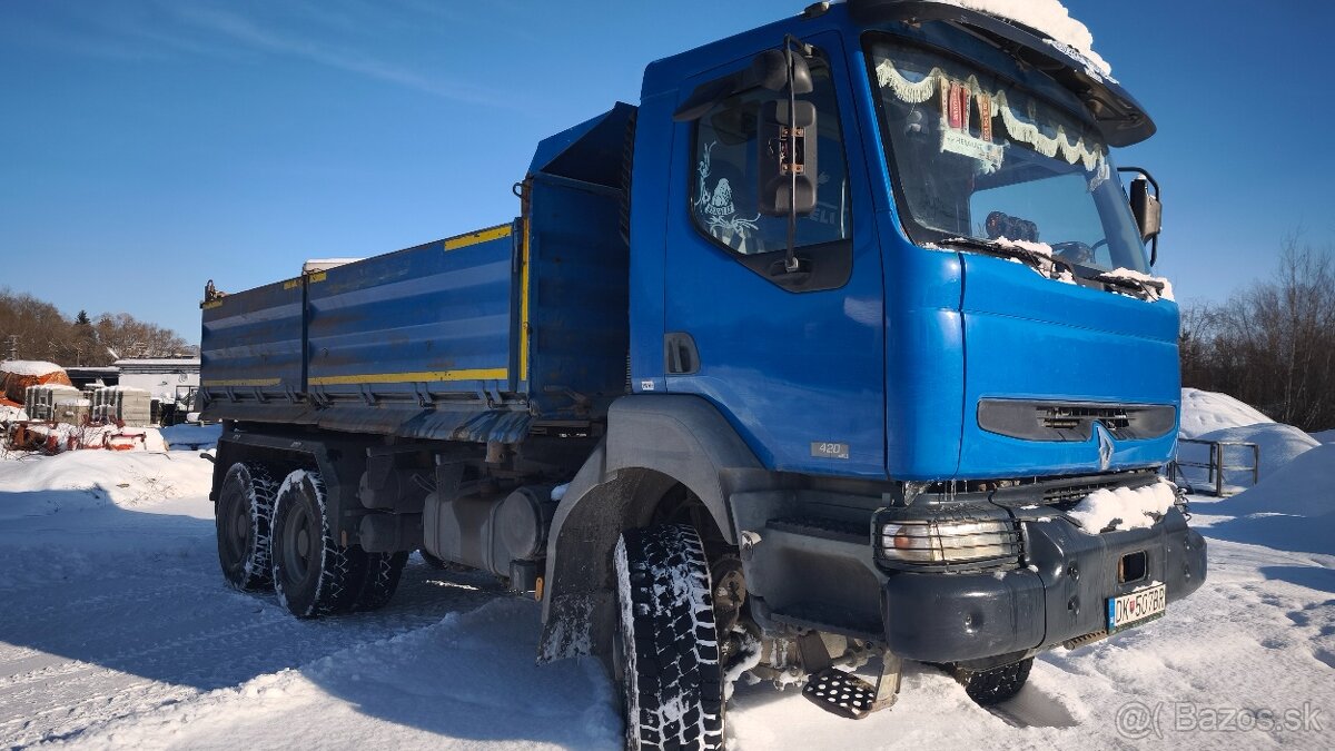 Renault kerax 420 6x6 sklapač - 11