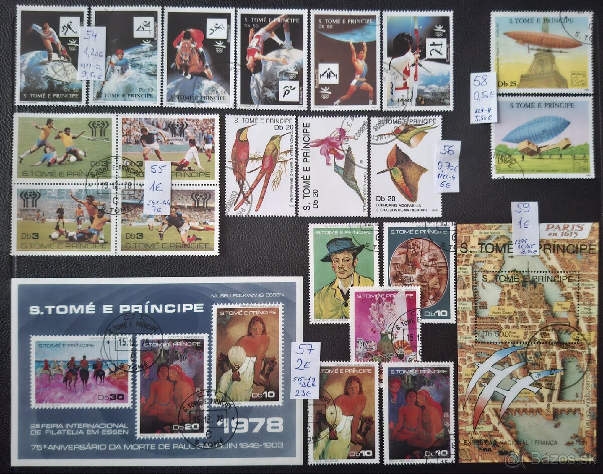 Postove znamky Mix 5 (99poloziek) - 11