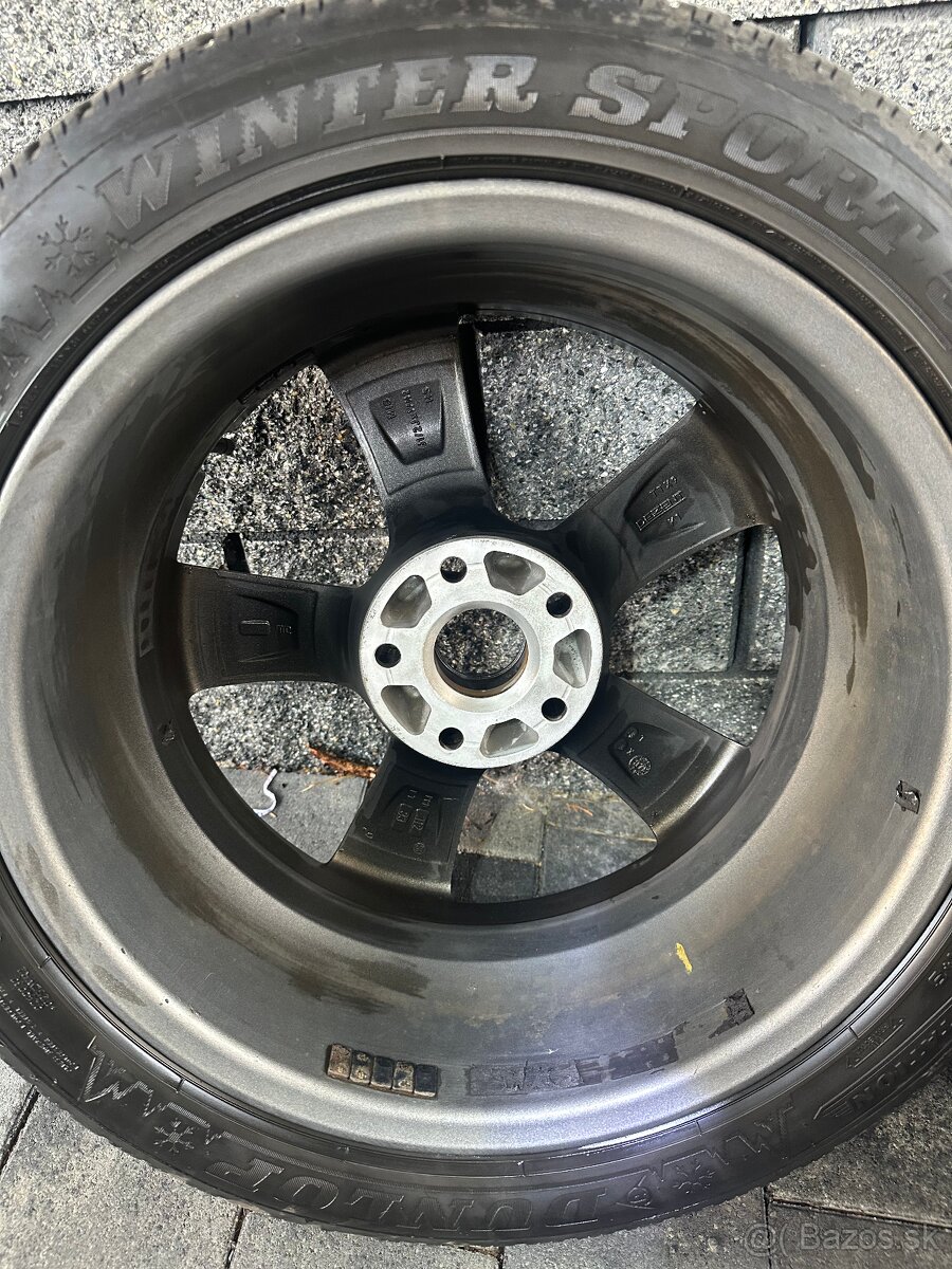 R17 Dezent TTX9 Elektrony + Zimné gumy Dunlop 205/50/R17 - 11