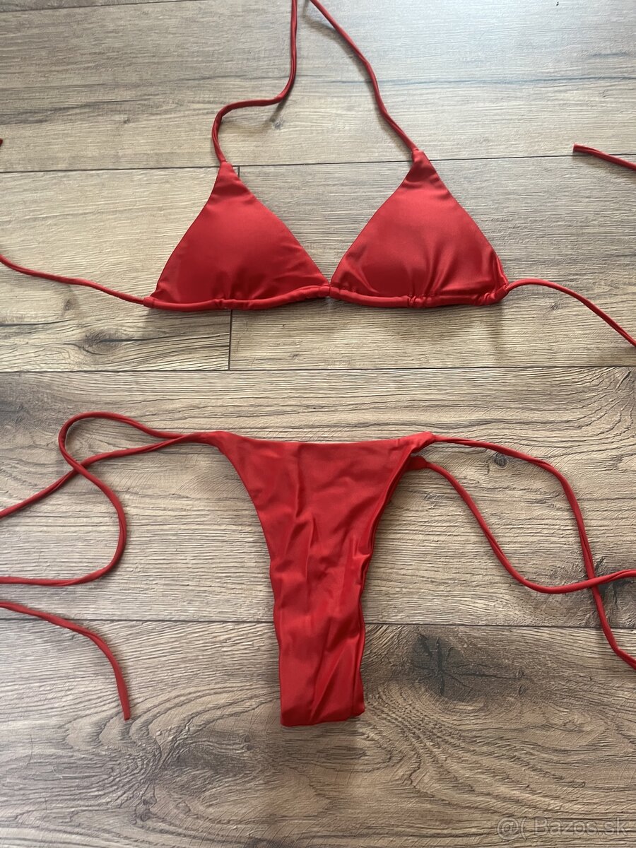 nové dvojdielne plavky, zavazovacie,rôzne velkosti - 11