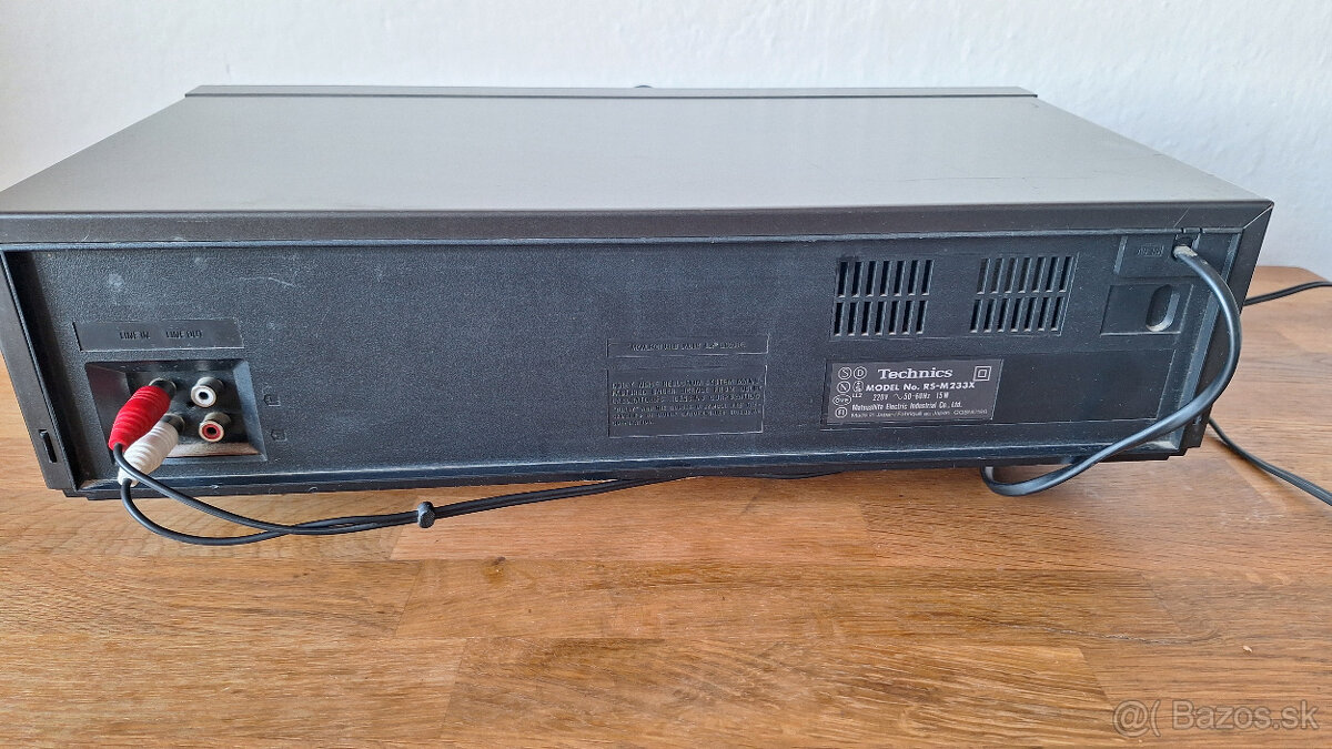 Technics RS-M233X / Dolby B, C, DBX - 11