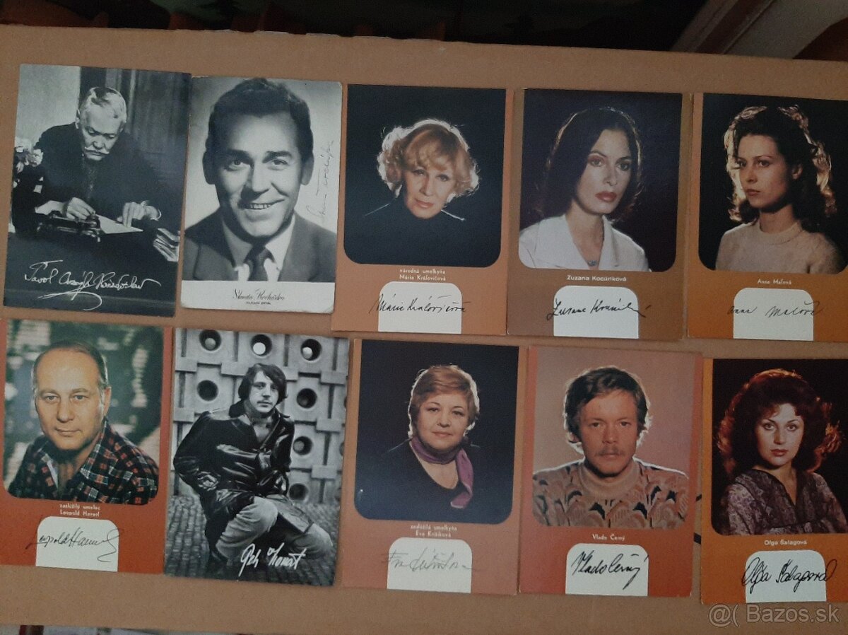 Originál autogram, zberateľ podpisov - 11