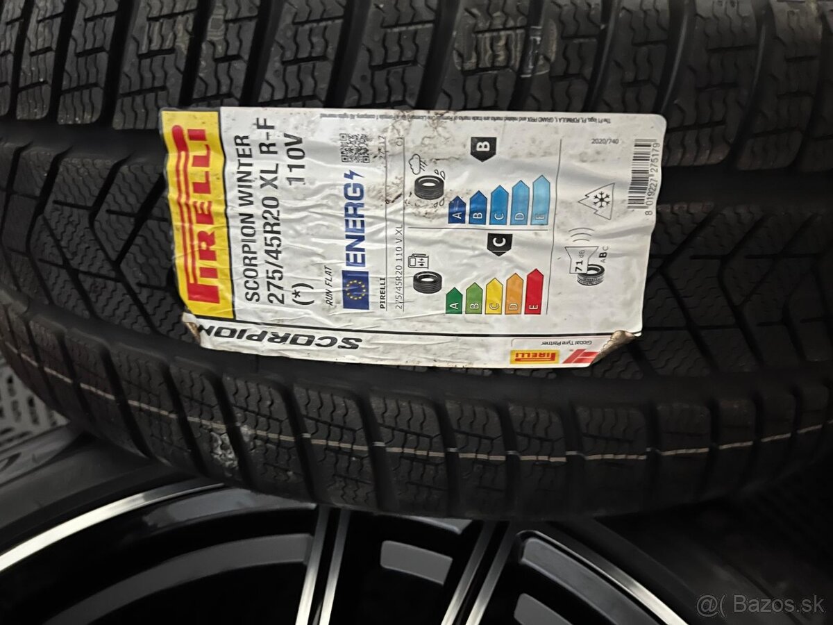 1. Alu BMW M-packet X5 X6 G06 G05 R20-zimné nové - 11