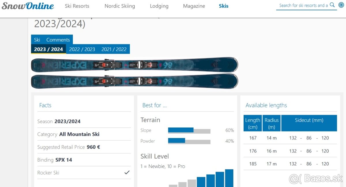 Rossignol Exp 86 Ti-185cm - 11