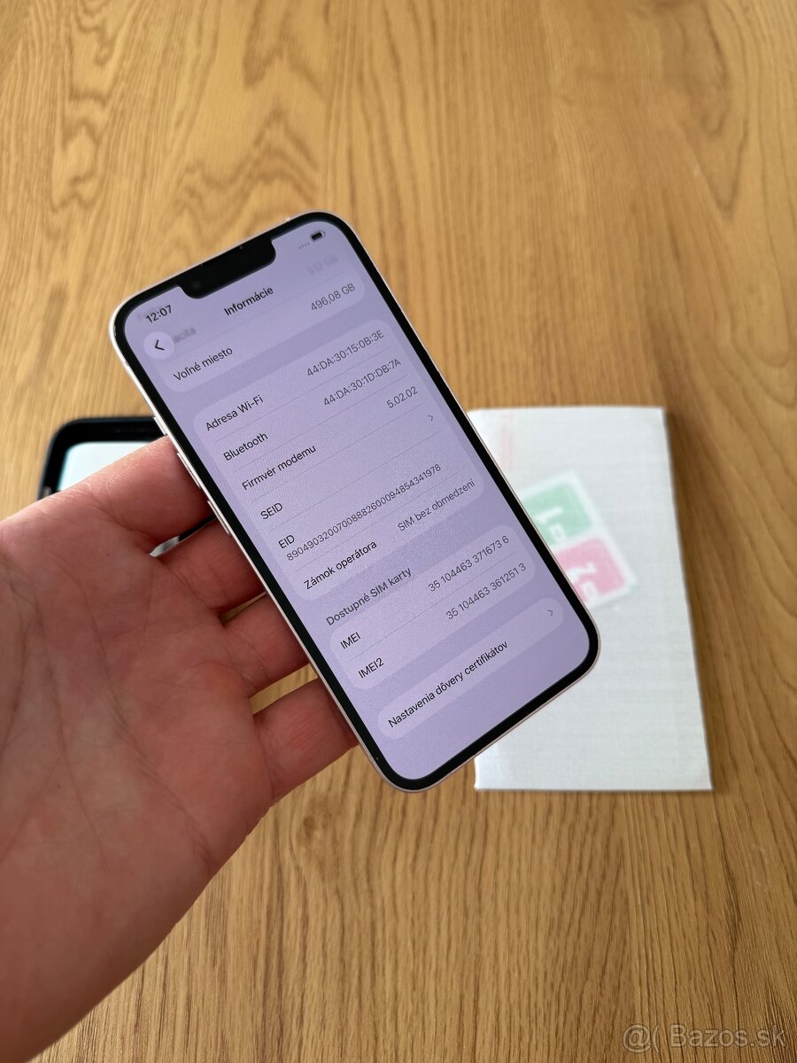iPhone 13 512 gb Pink v záruke + príslušenstvo - 11