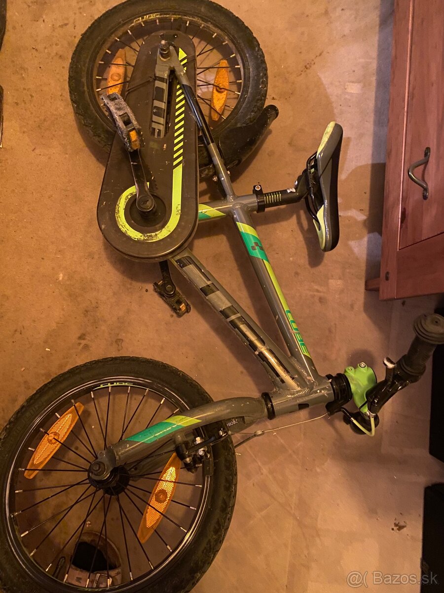 Cube chlapčenský bicykel 16 - 11