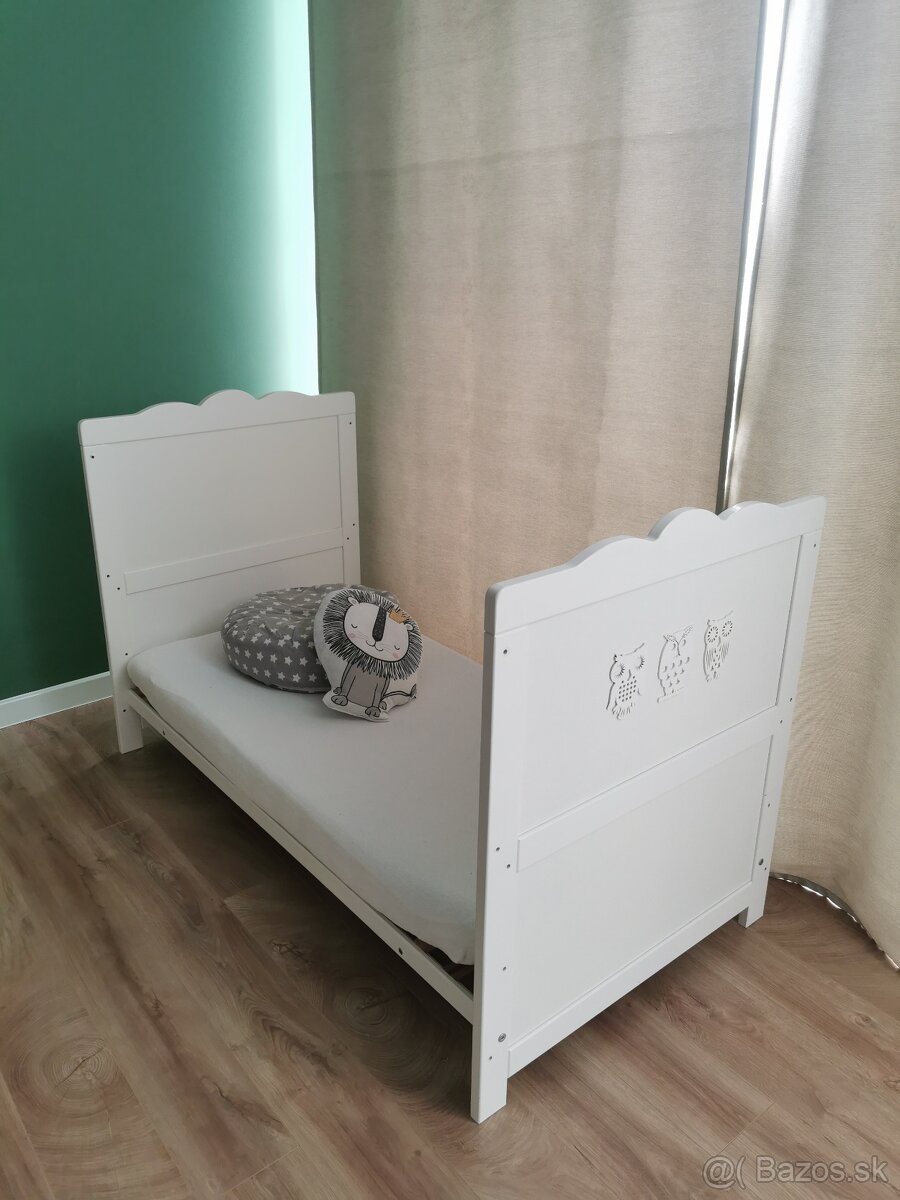 Klups Marsell 140x70 White detská postieľka - 11
