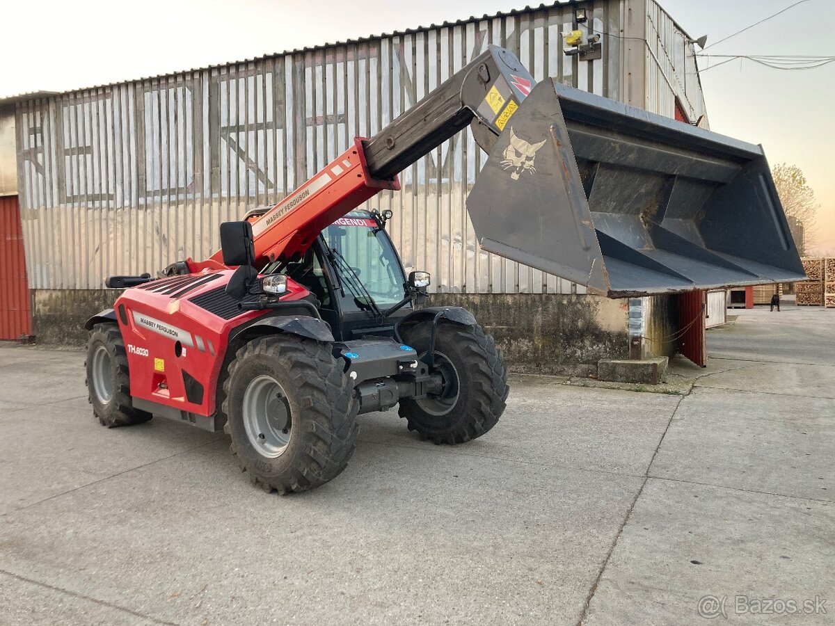 Teleskopicke nakladače Bobcat Massey Ferguson - 11