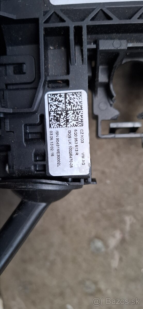 Podvolantový krúžok s páčkami Škoda Octavia 3 - 11