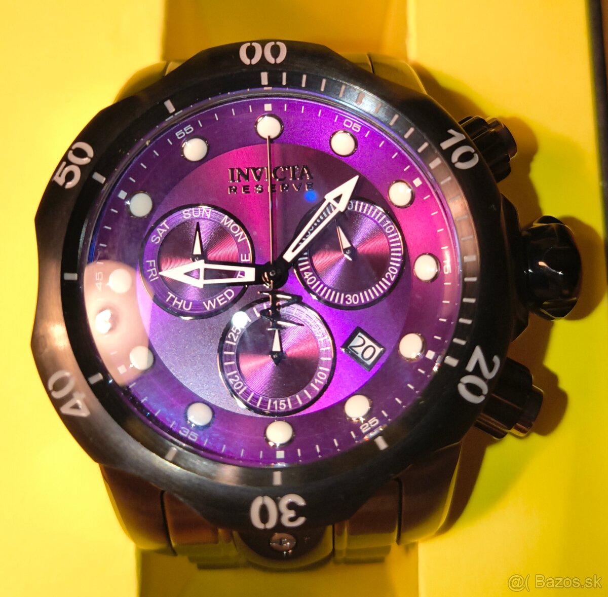 USA Hodinky, 1000 m vodotesné, zafírové sklíčko - 11