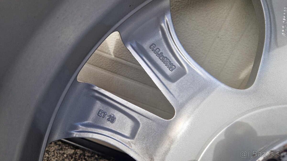 245/45 R19 alu disky VW. Audi 5x112, 8,5Jx19 ET 28, - 11