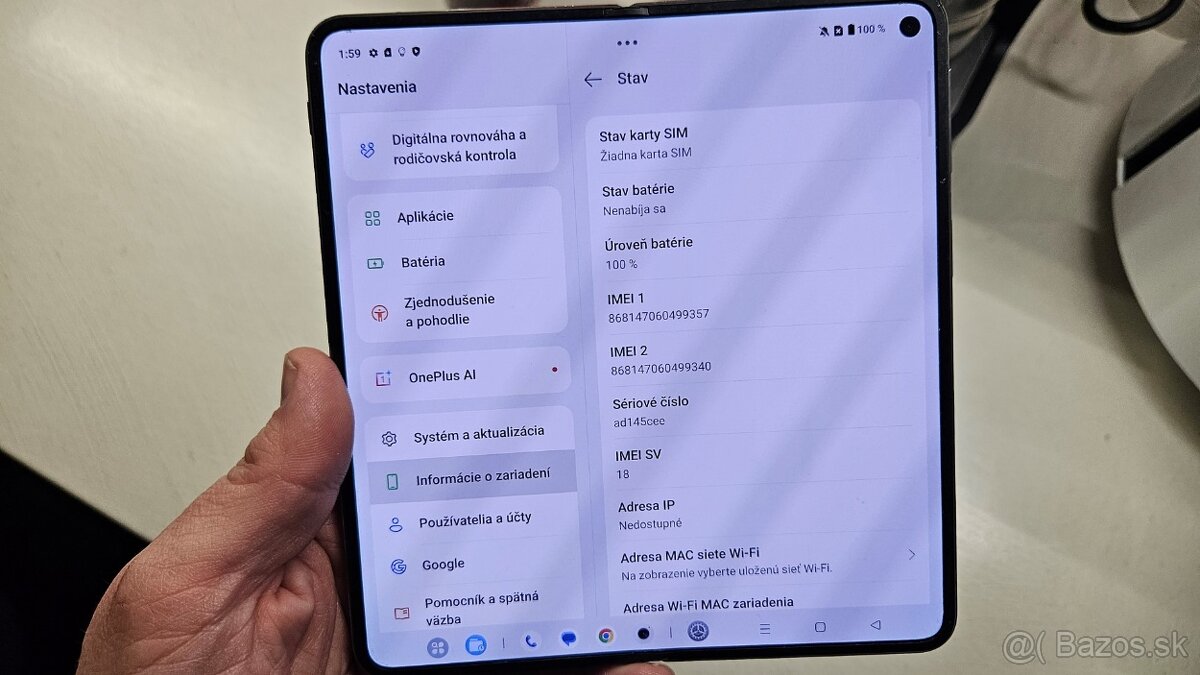 OnePlus Open RED 16GB/1TB - aj vymením - 11