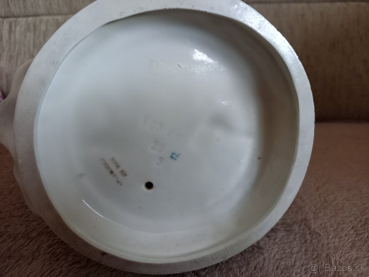 Soska Royal dux rarita kvetinarka - 11