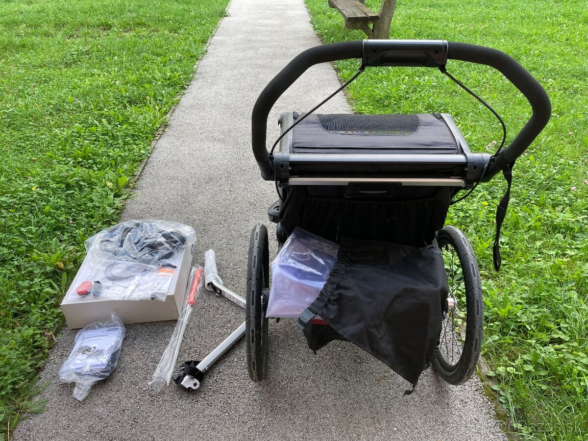 Predám vozík Thule Chariot Sport 1 + RunSet - 11