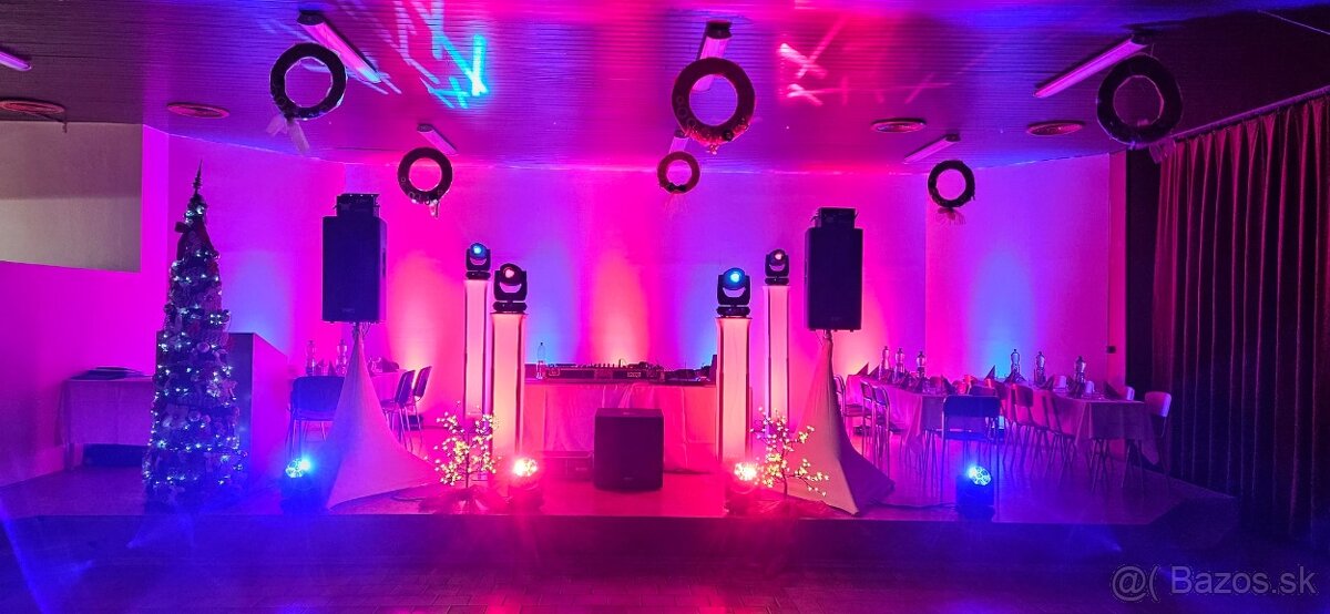 Predám 4x Moving Head 200w LED BSW - 11