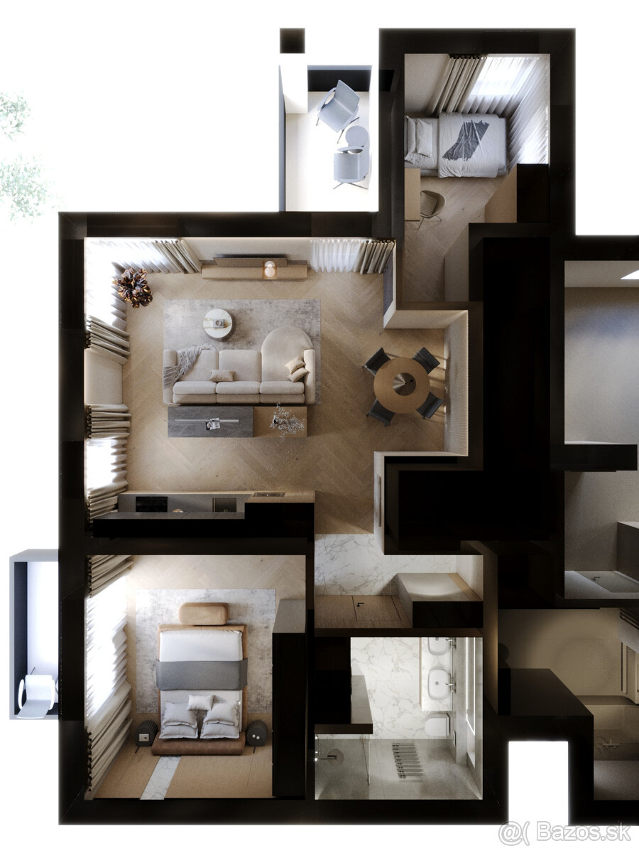 4 byty v centre - 11