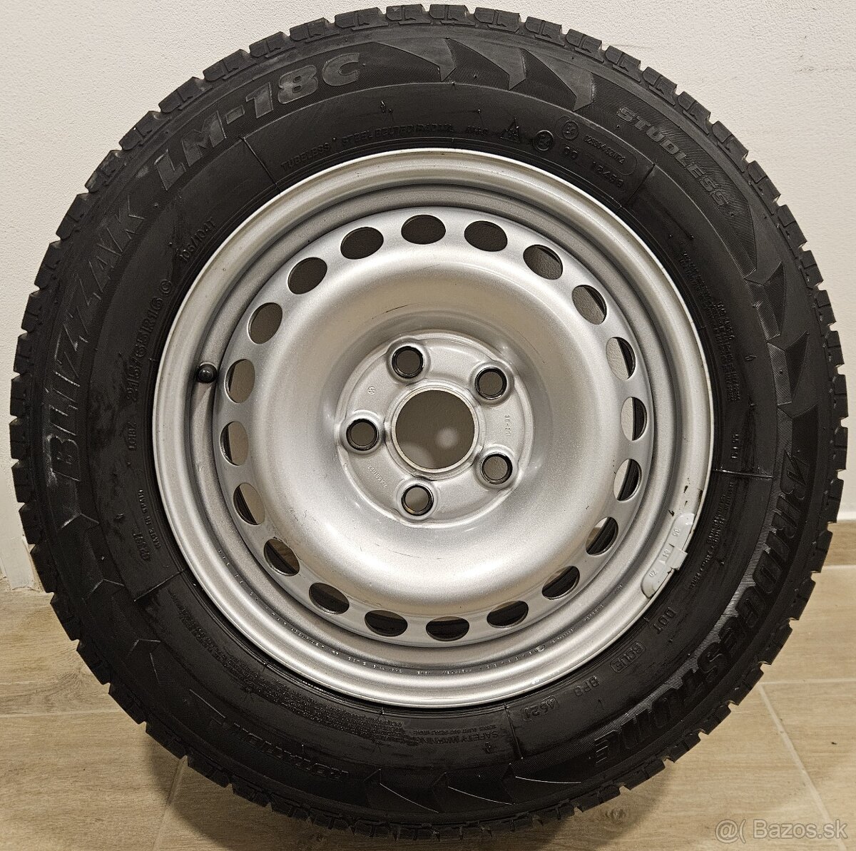 Originálna zimná sada VW T5 - 5x120 R16 + 215/65 R16C - 11
