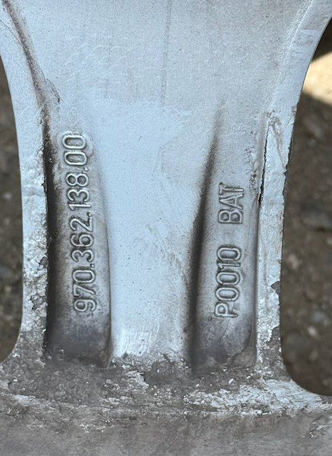 Originálna sada kolies Porsche R18 Panamera - 11