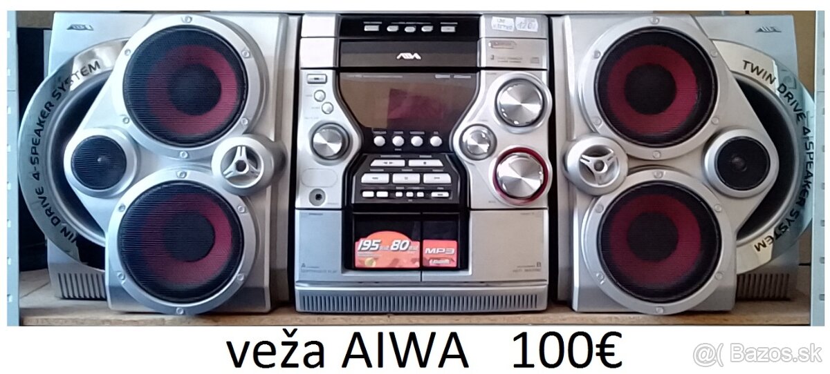 predám rôzne zosilovače a hifi veže - 11