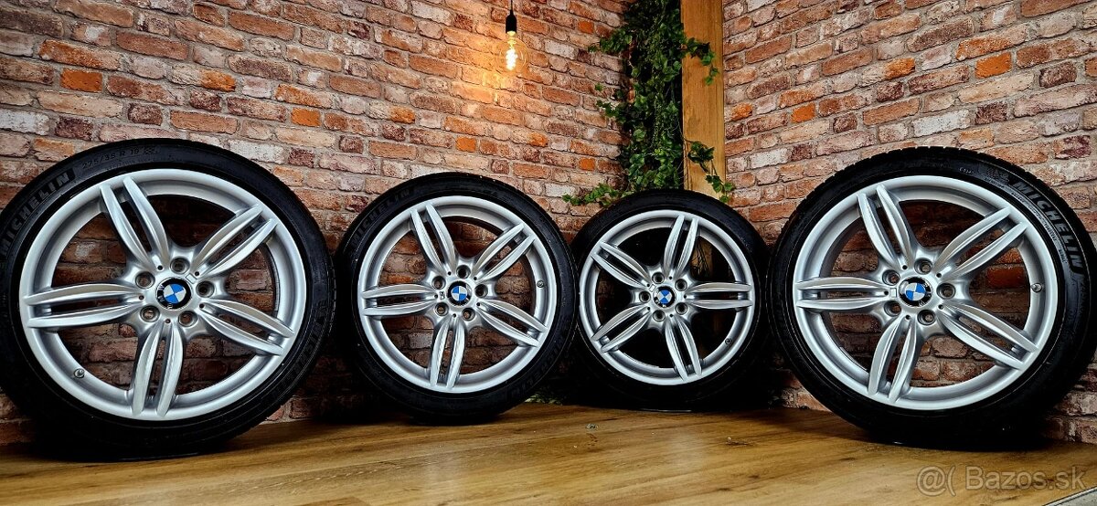 Alu 5x120 R19 orig. BMW M5 + letné dvojrozmer - 11