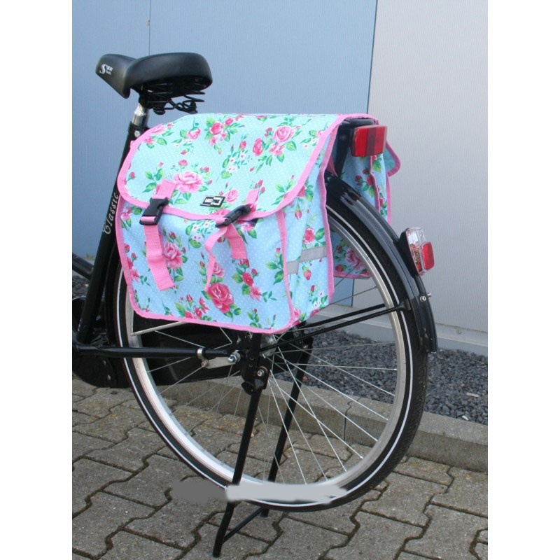 Dvojitá taška na zadný nosič bicykla 32 litrov LASTPACK nová - 11