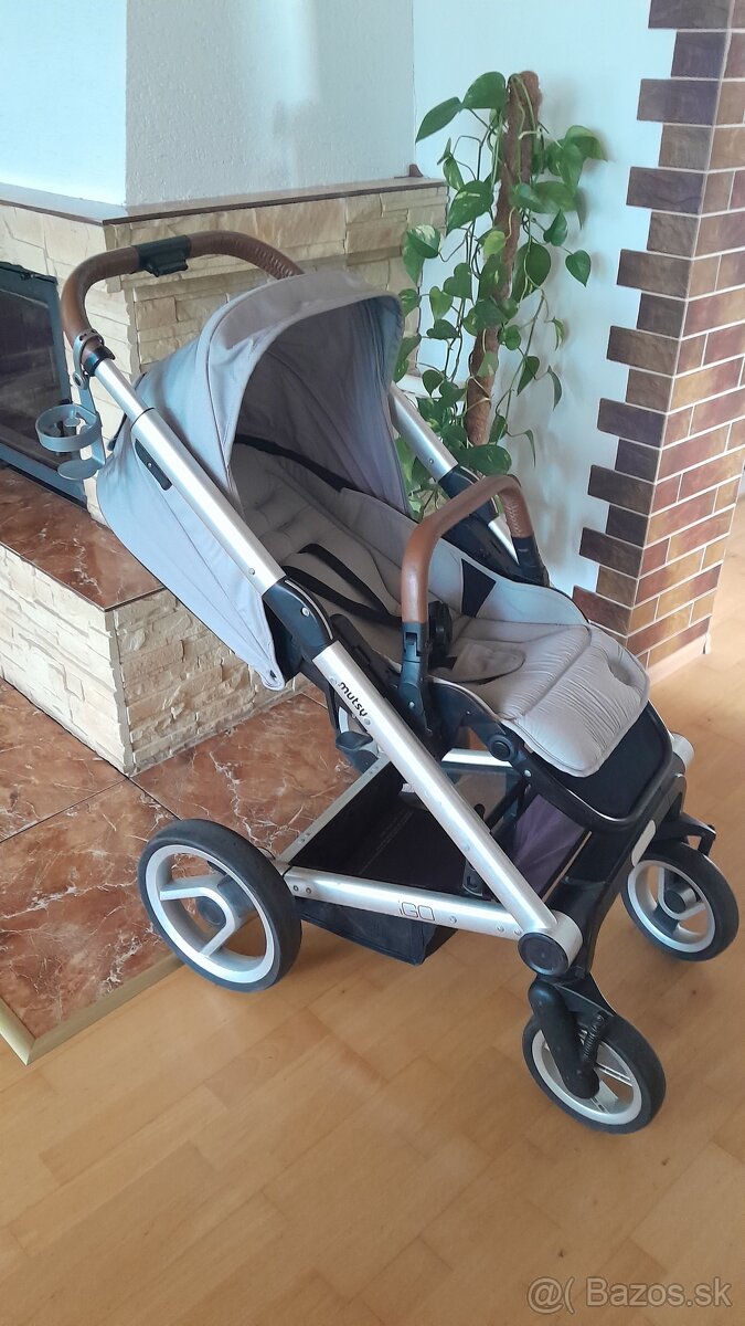 Kombinovaný kočík s fusakom+Pampers č.1 - 11