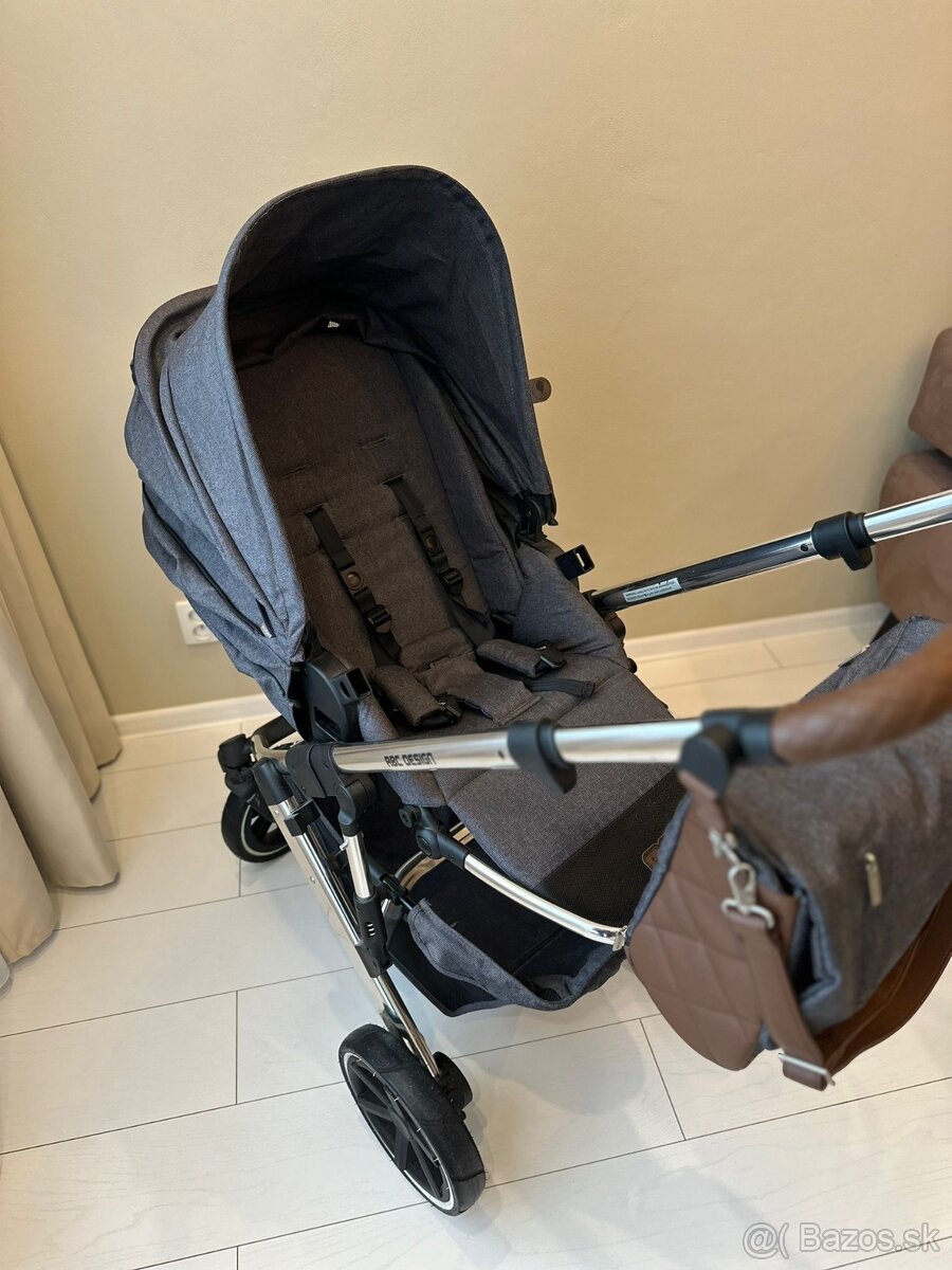 Kočík ABC Design Salsa 4 Air asphalt Diamond - 11