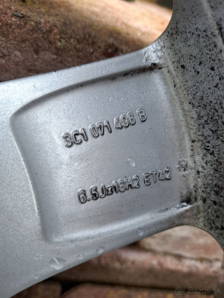 Hliníkové disky 5x112 R16 / škoda,seat,VW,audi... - 11