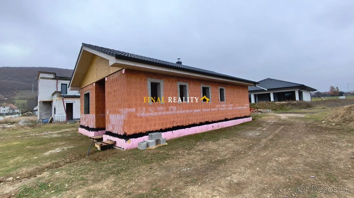 FINALREALITY: 3 izbový bungalov, hrubá stavba, Somorová Ves - 11