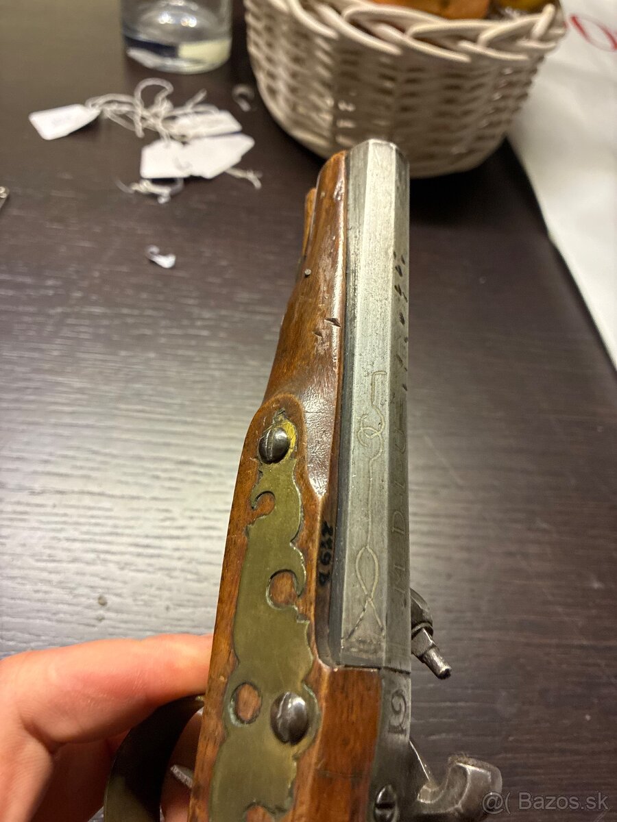 Historická perkusná pištoľ 4 - 11