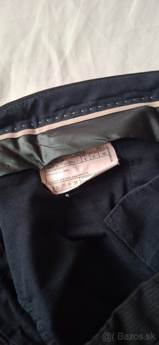 Luxusný pánsky oblek LAB by Pal Zileri, veľkosť 46, slim fit - 11