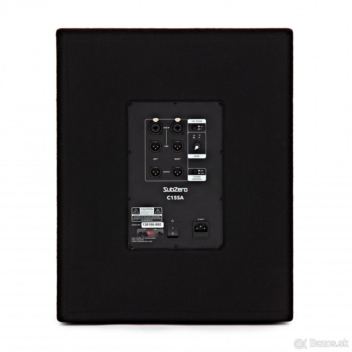 Reproduktory SubZero PA systém + subwoofer - 11