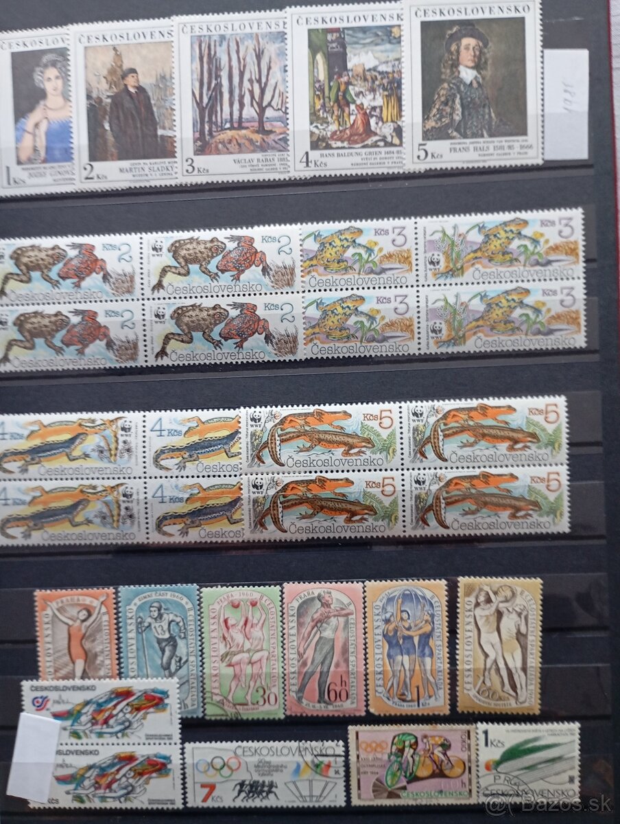 Zbierka známok ČSSR. - 11