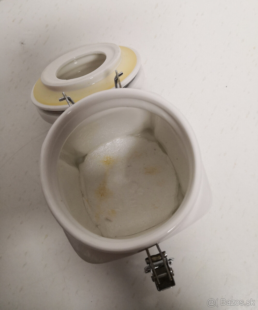 Porcelánová dóza levanduľa - 11