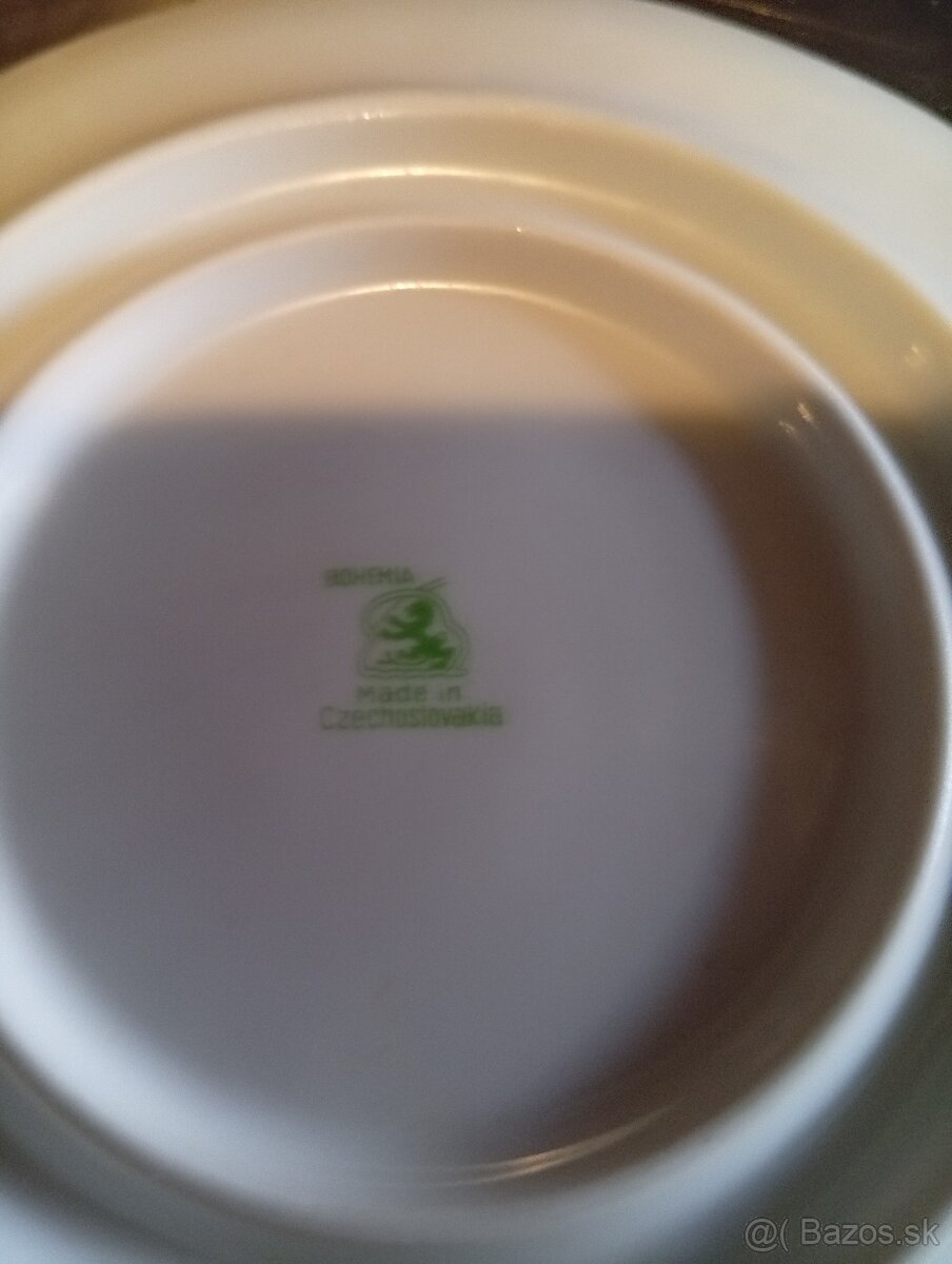 Šálky na kávu taniere dezertne - 11