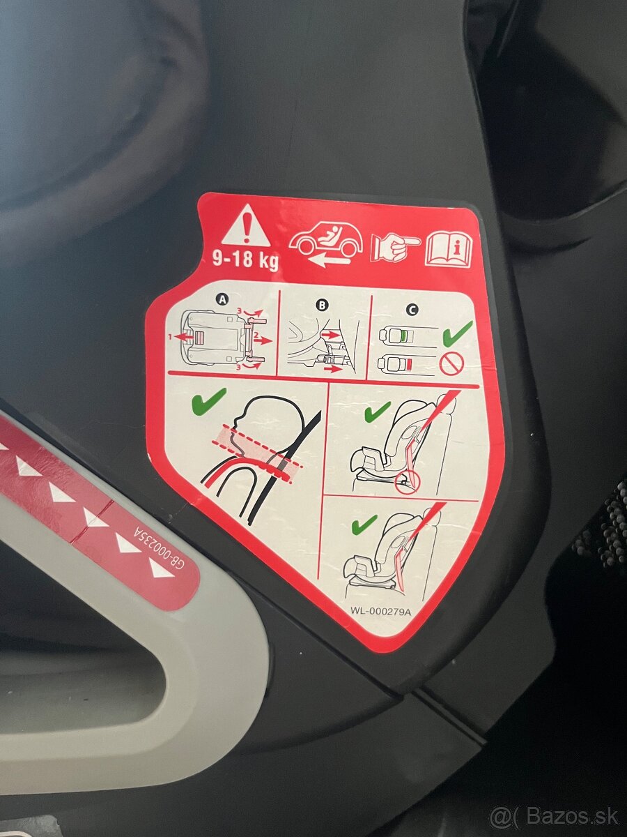 autosedacka graco 9-36kg - 11