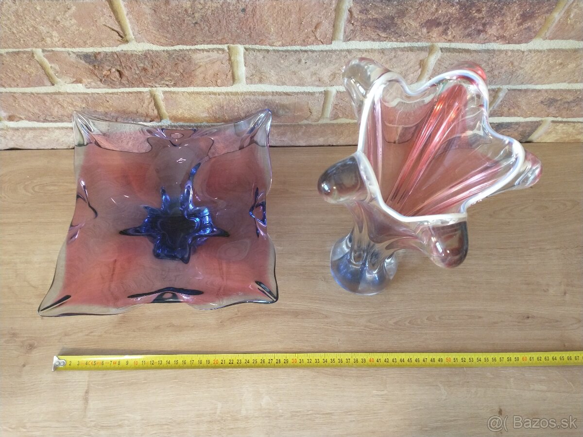 retro sklo, hutné sklo - 11