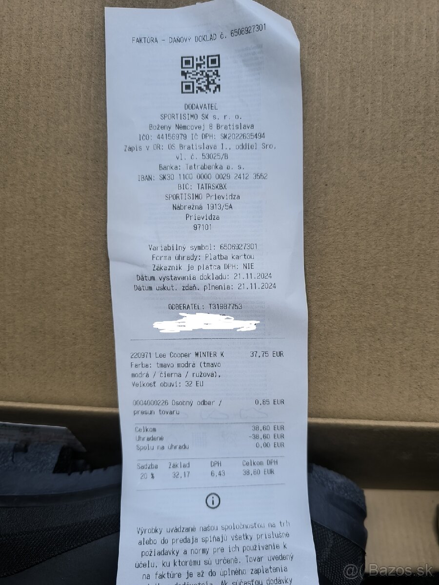 Lee Cooper dievčenské zimne snehule č.32 - 11