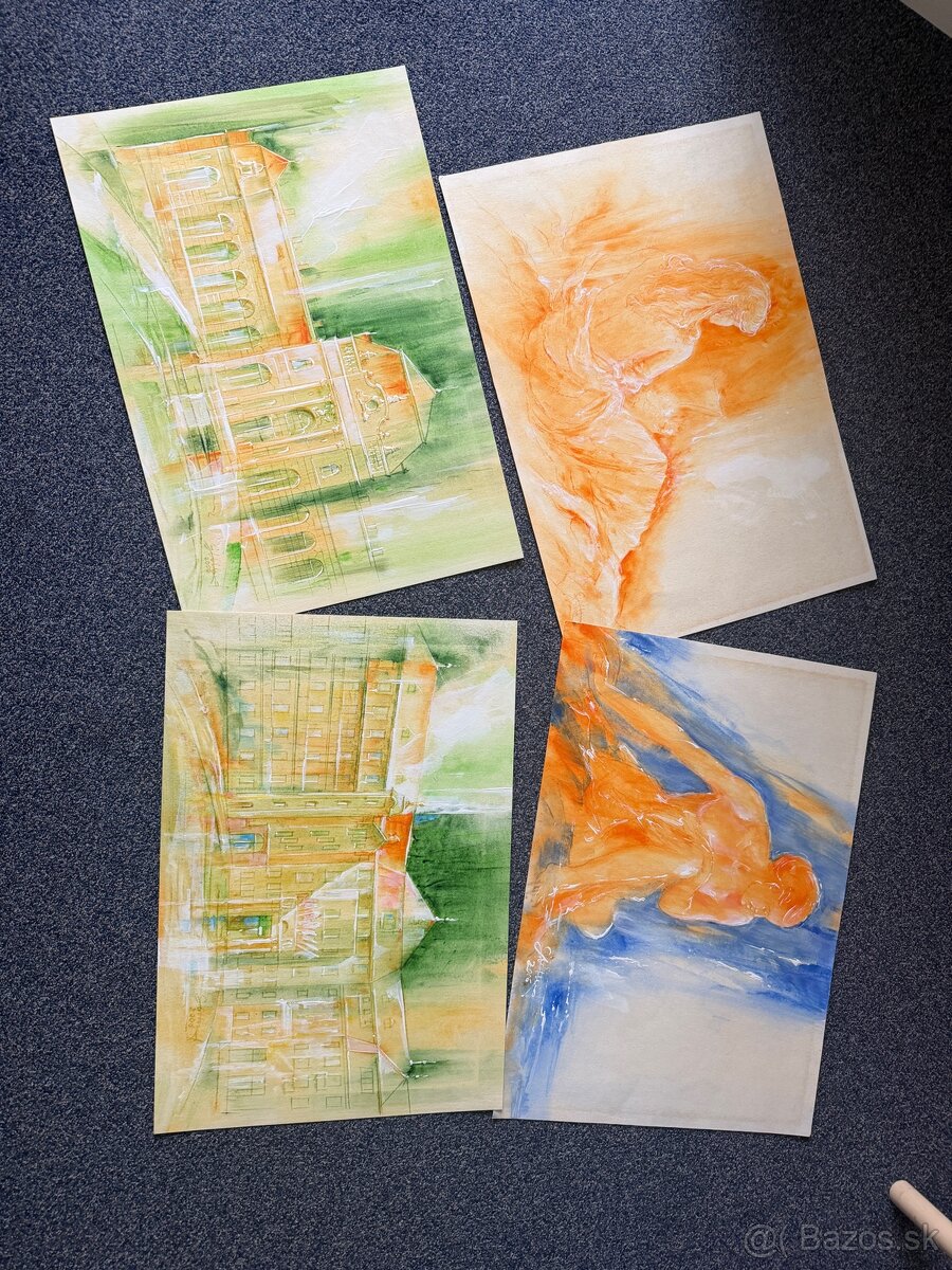 Predam 19 malovaných obrazov - 11