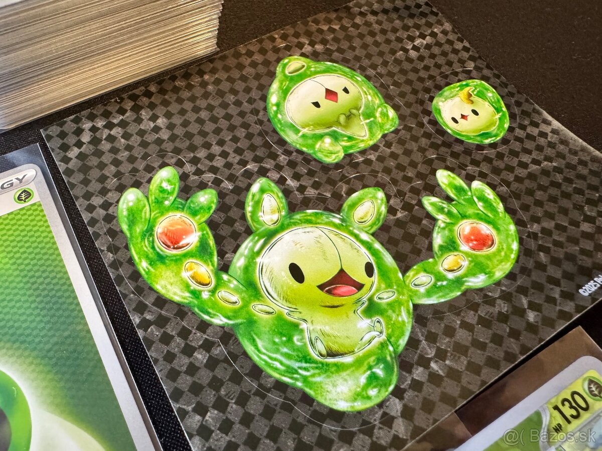 Pokemón MEGA balík B: 100ks kariet v obaloch s EX a darček - 11