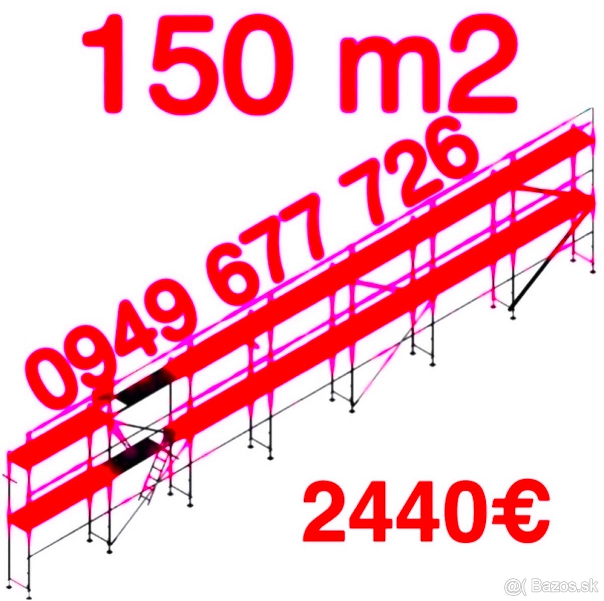 Predám lešenie kvalitne ,certifikované , pozink - 11