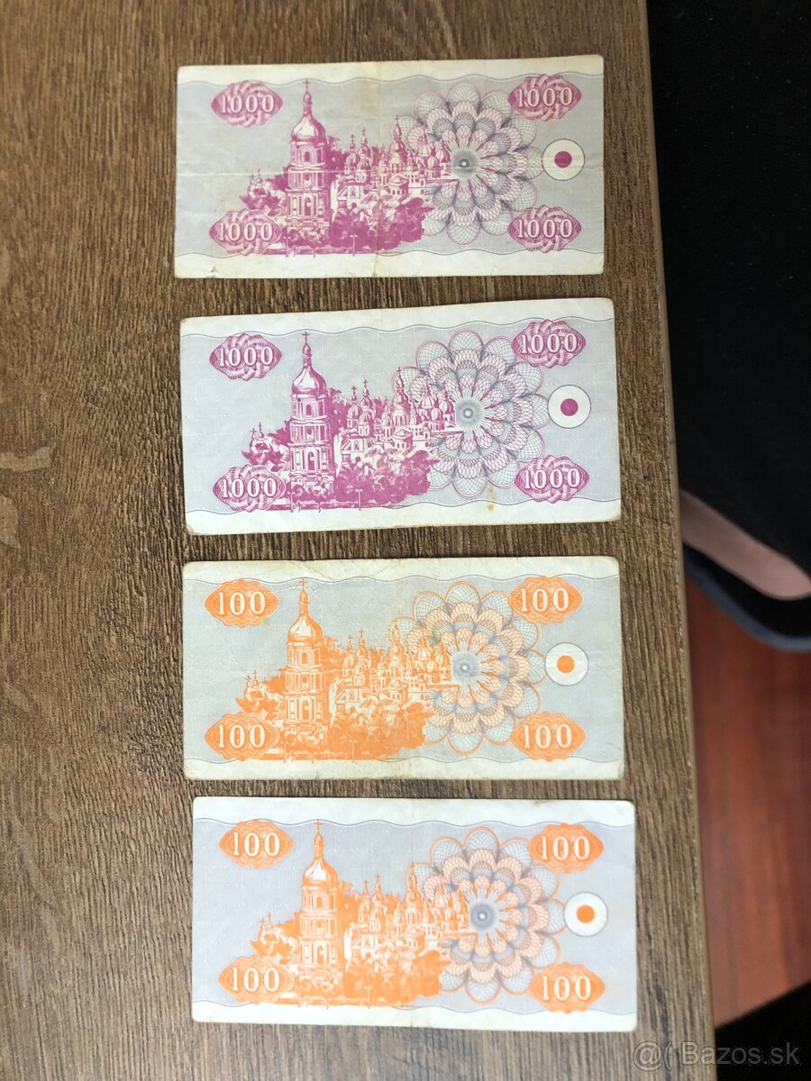 Bankovky UKRAJINA 1 - 11