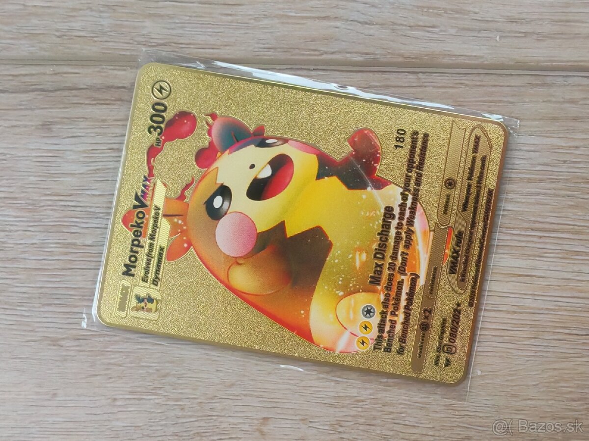 Kovové Pokémon karty aj Valentínske - 11