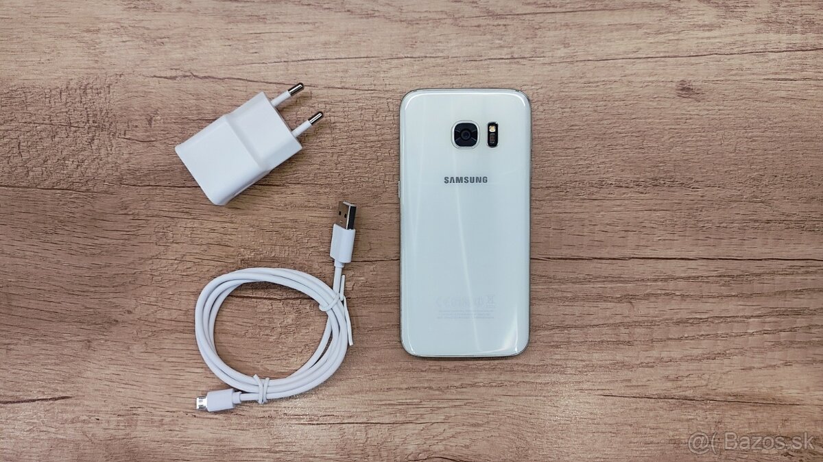 Samsung Galaxy S7 white - super stav - 11