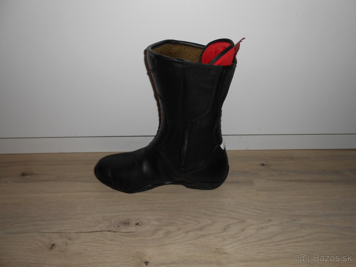 Predam nove damske kozene moto cizmy znacky IXS TOUR - 11