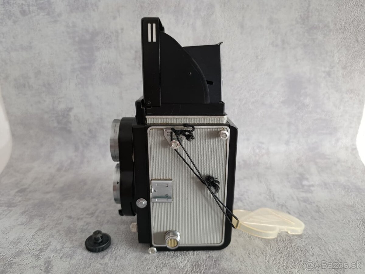 Starý československý fotoaparát Flexaret VII s krabici a pou - 11